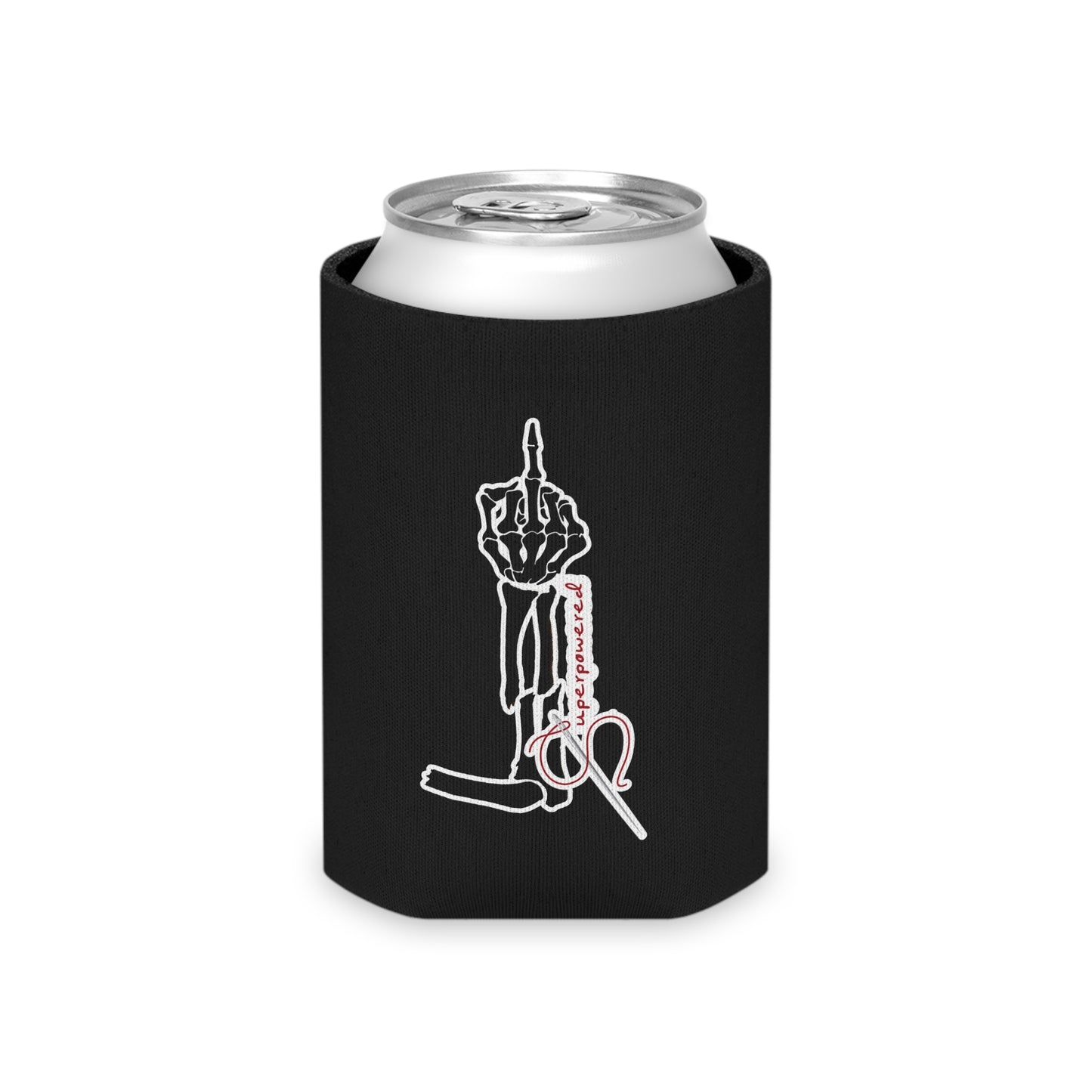 REVIVAL EM CYPRESS Can Cooler with Middle Finger Design, Funny Party Favor, Unique Gift for Friends