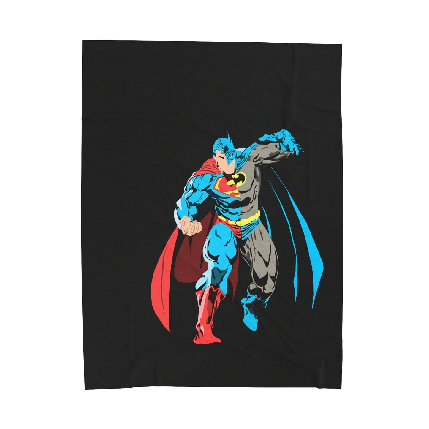 Composite Superman Velveteen Plush Blanket