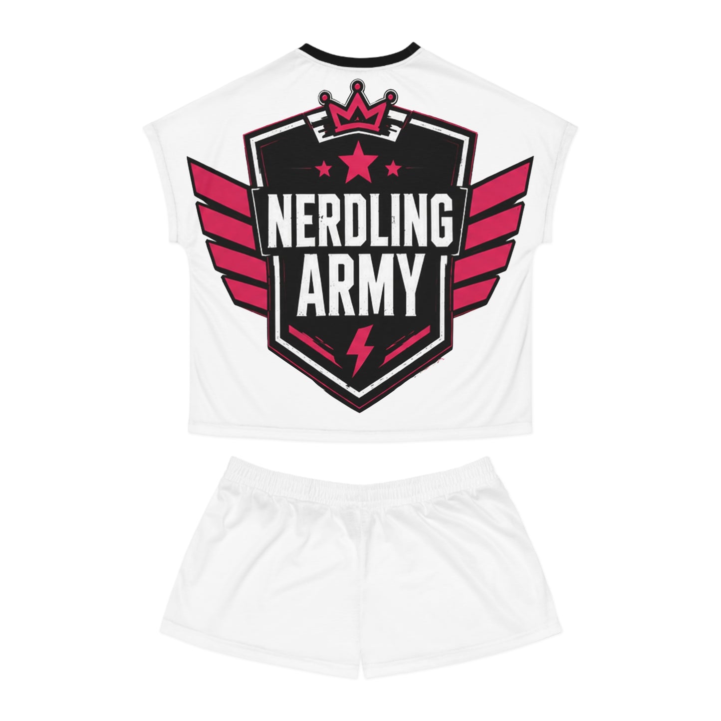 Nerdling Army Women's Pajama Set | Official Comics And... Sleep Set | Geek Pajamas | Nerd Lounge Set | Matching Comic Fan PJs