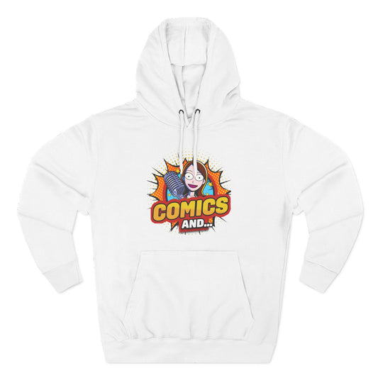 YouTube Official Merch Three-Panel Fleece Hoodie, Comics and Fans Clothing, Cosplay Apparel, Comic Con Costume, Superhero Gift