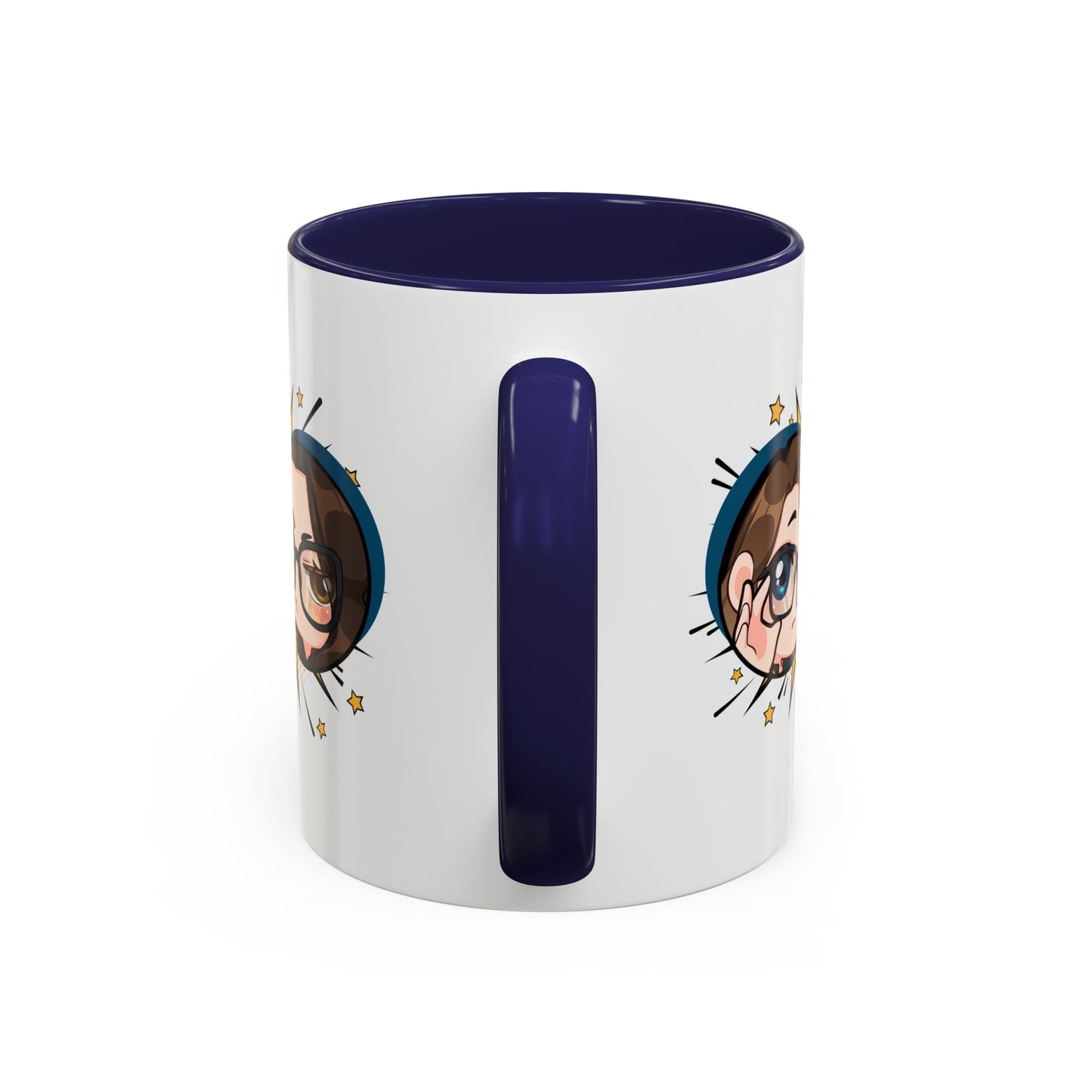 Plotholes & Payoffs Chibi Logo Ceramic Accent Mug