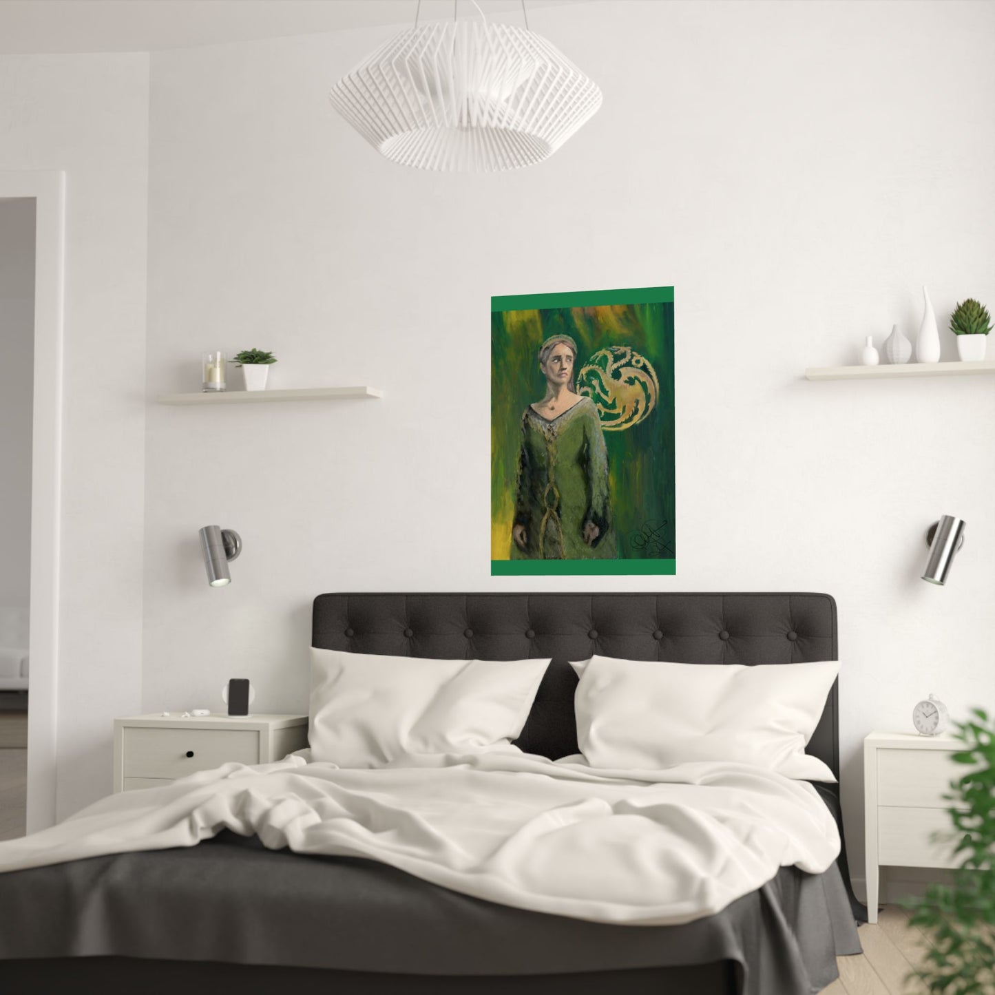 Queen Alicent Satin Posters (210gsm)