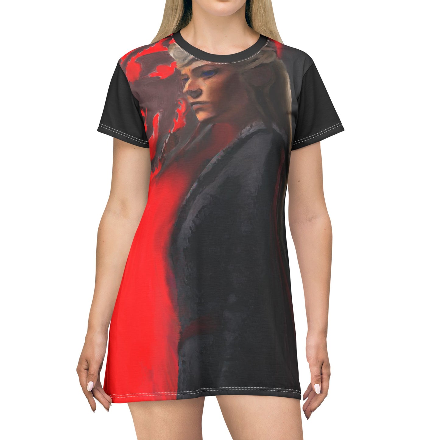 T-Shirt Dress (AOP)