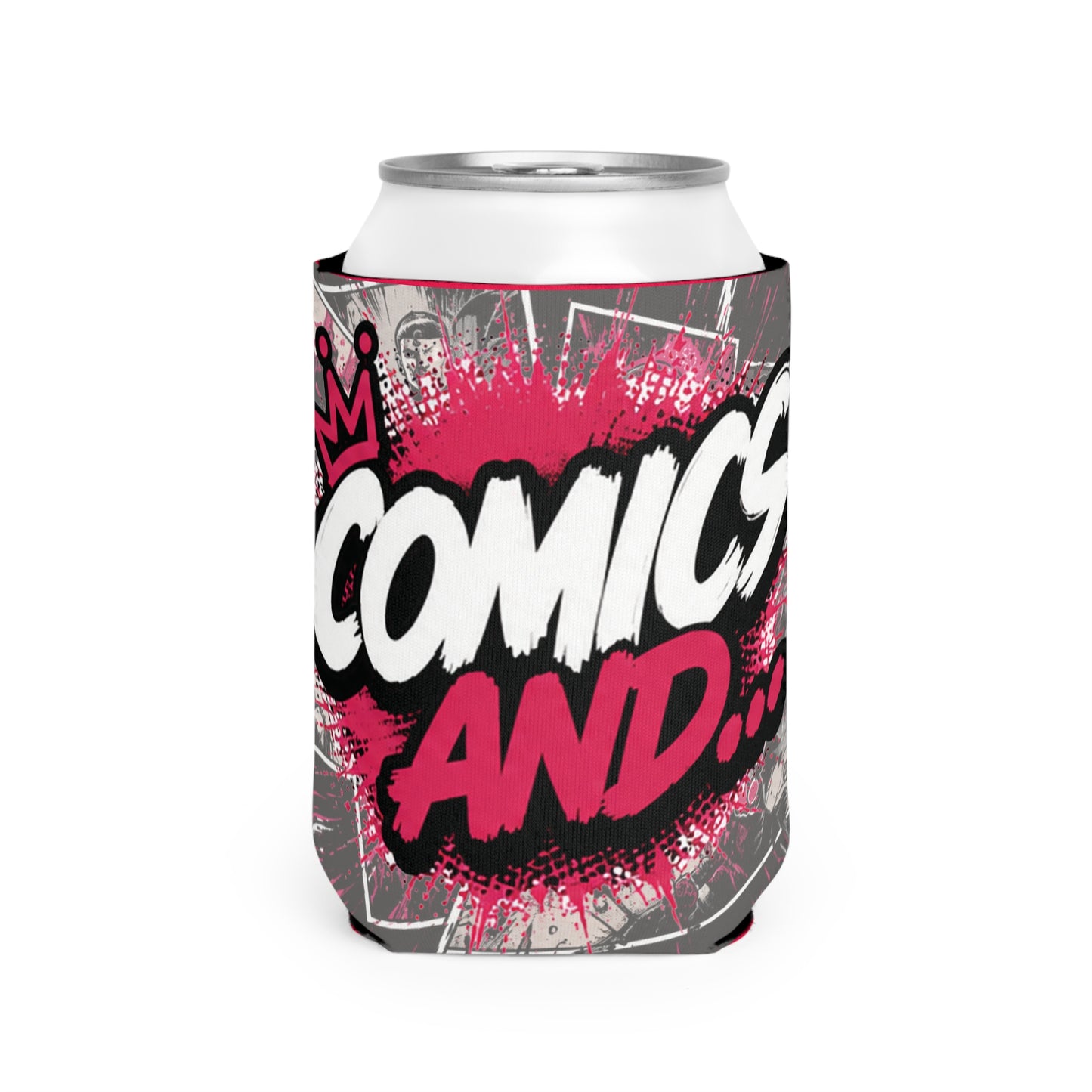 Comics and... Can Cooler | Comic Book Pop Art Drink Sleeve