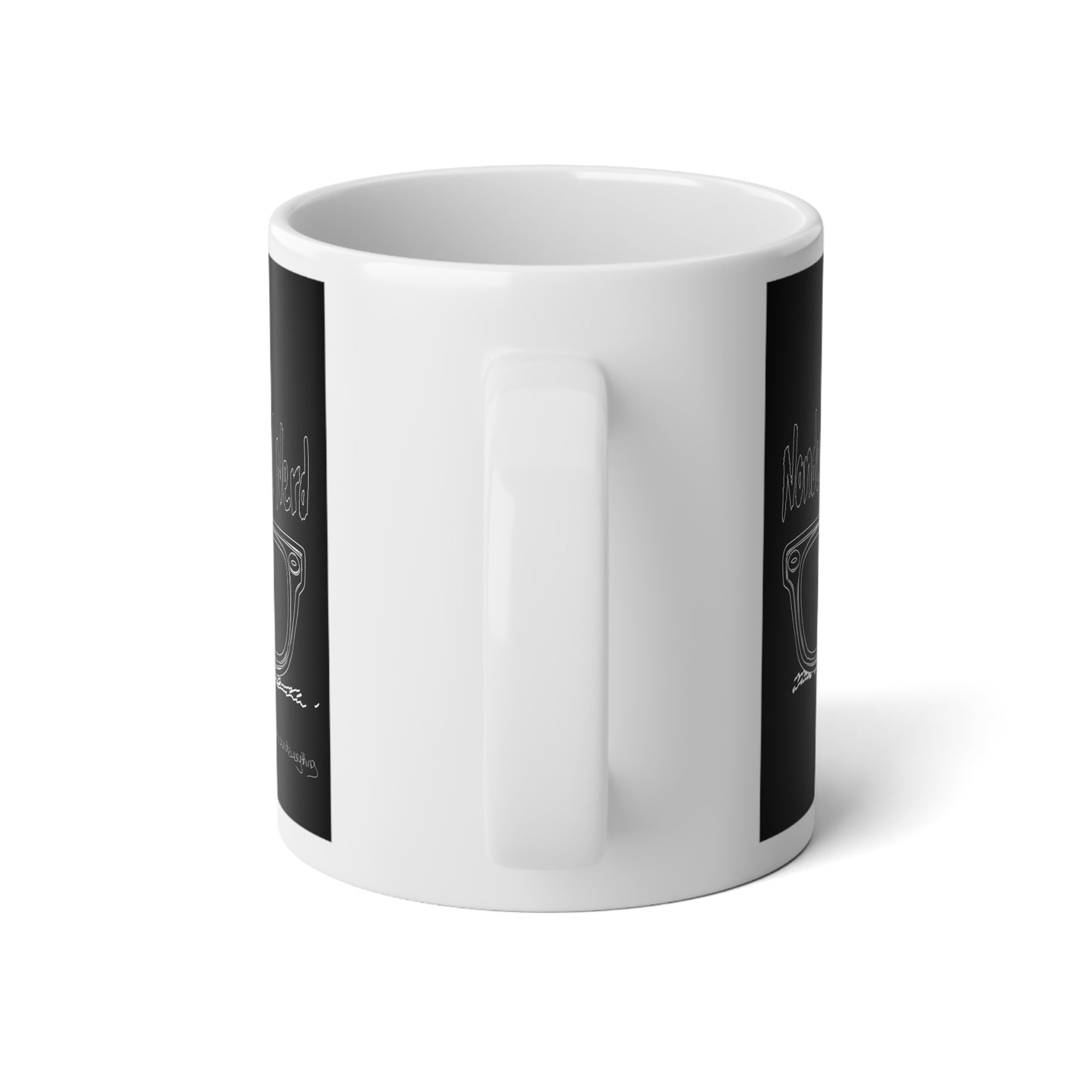 Jumbo Mug, 20oz - Nondenominational Nerd Mug, Geek Coffee Cup, Pop Culture Tea Mug, Fandom Merchandise Gift, Extra Large Drinkware