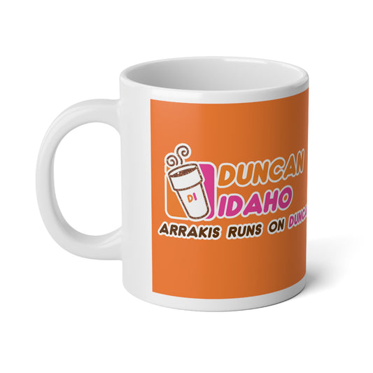 Dune Inspired Jumbo Mug, 20oz - Sci-Fi Coffee Cup, Large Tea Mug, Book Lover Gift, Novelty Drinkware, Geek Kitchen Decor