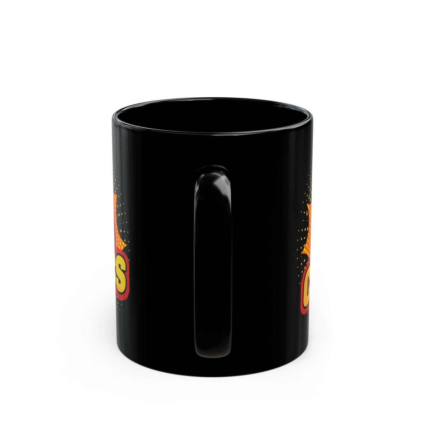 NEW Comics And... Black Mug (11oz, 15oz)