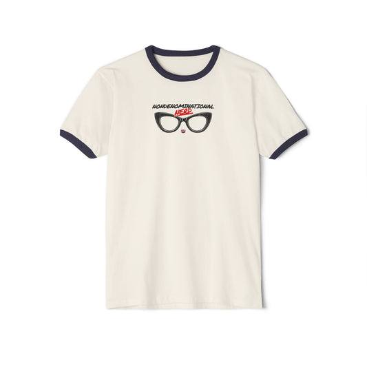 Nondenominational Nerd Ringer Tee, Funny Geek Shirt, Retro Nerdy T-Shirt, Comic Book Lover Gift, Comics And Graphic Tee