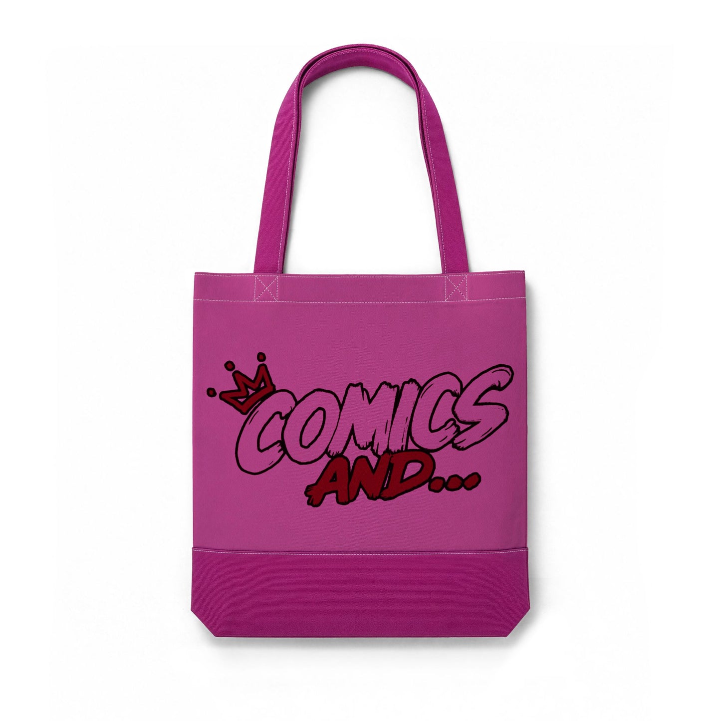 Comics And... Color-Changing Tote Bag | Thermochromic Canvas Tote | Official Comics And Shopper | Comic Fan Carry Bag