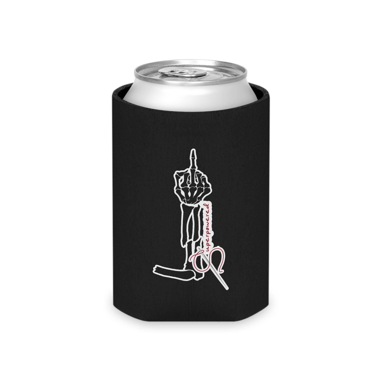 REVIVAL EM CYPRESS Can Cooler with Middle Finger Design, Funny Party Favor, Unique Gift for Friends