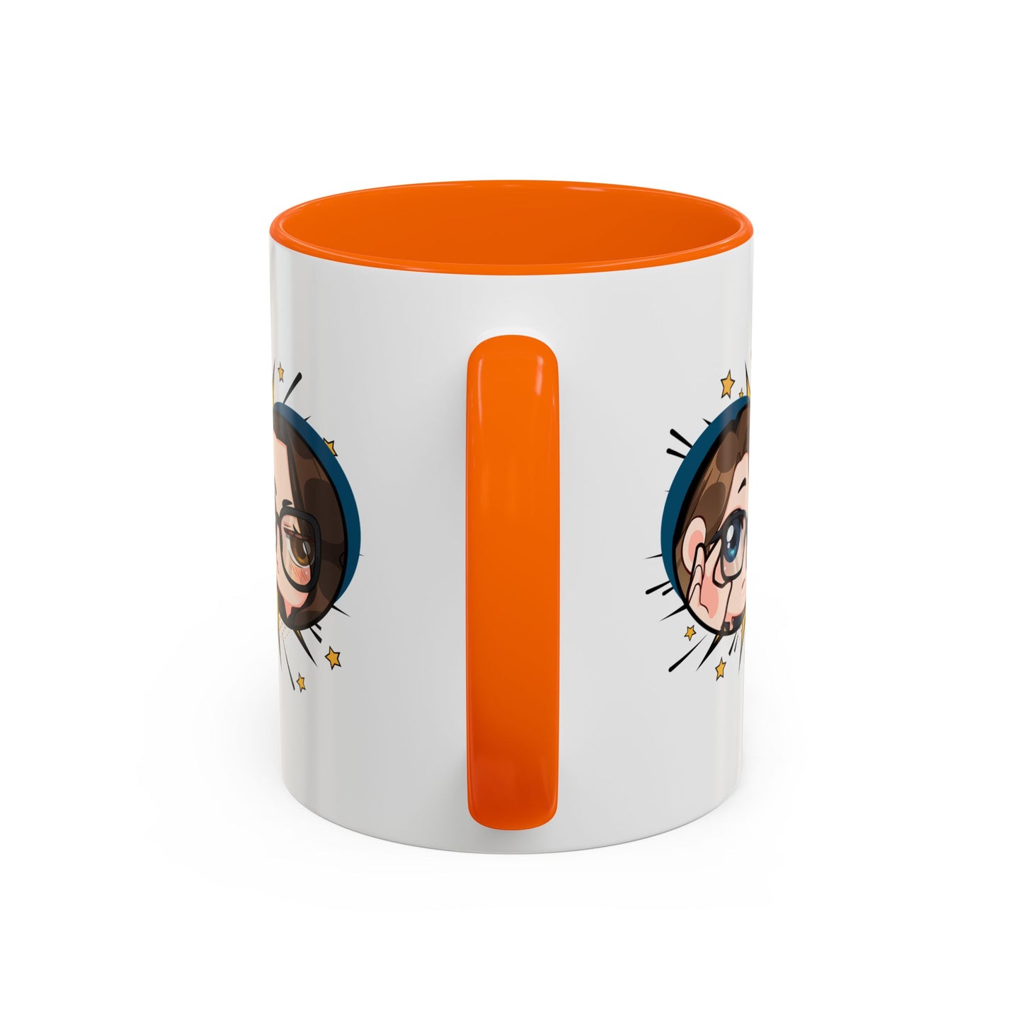 Plotholes & Payoffs Chibi Logo Ceramic Accent Mug