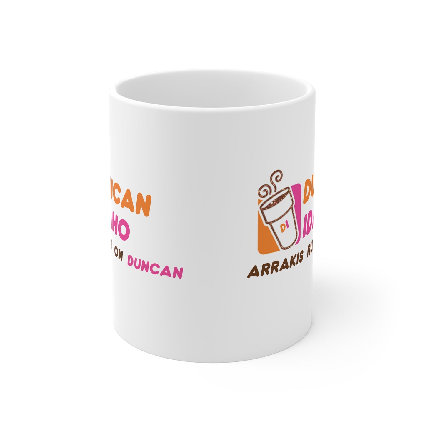 Duncan Idaho Mug, Dune Character Coffee Cup, Sci-Fi Novel Fan Gift, 11oz White Ceramic Tea Mug, Geeky Movie Theme Drinkware, Unique Present