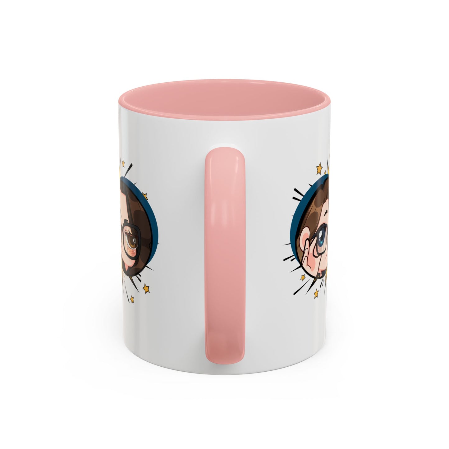Plotholes & Payoffs Chibi Logo Ceramic Accent Mug