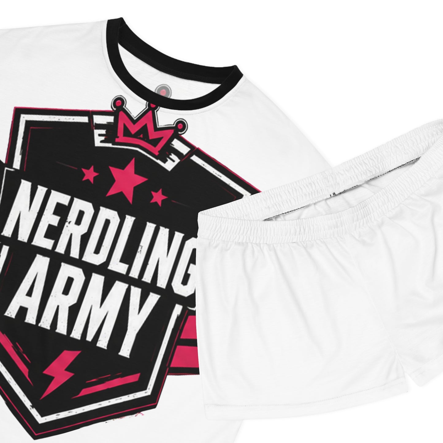 Nerdling Army Women's Pajama Set | Official Comics And... Sleep Set | Geek Pajamas | Nerd Lounge Set | Matching Comic Fan PJs