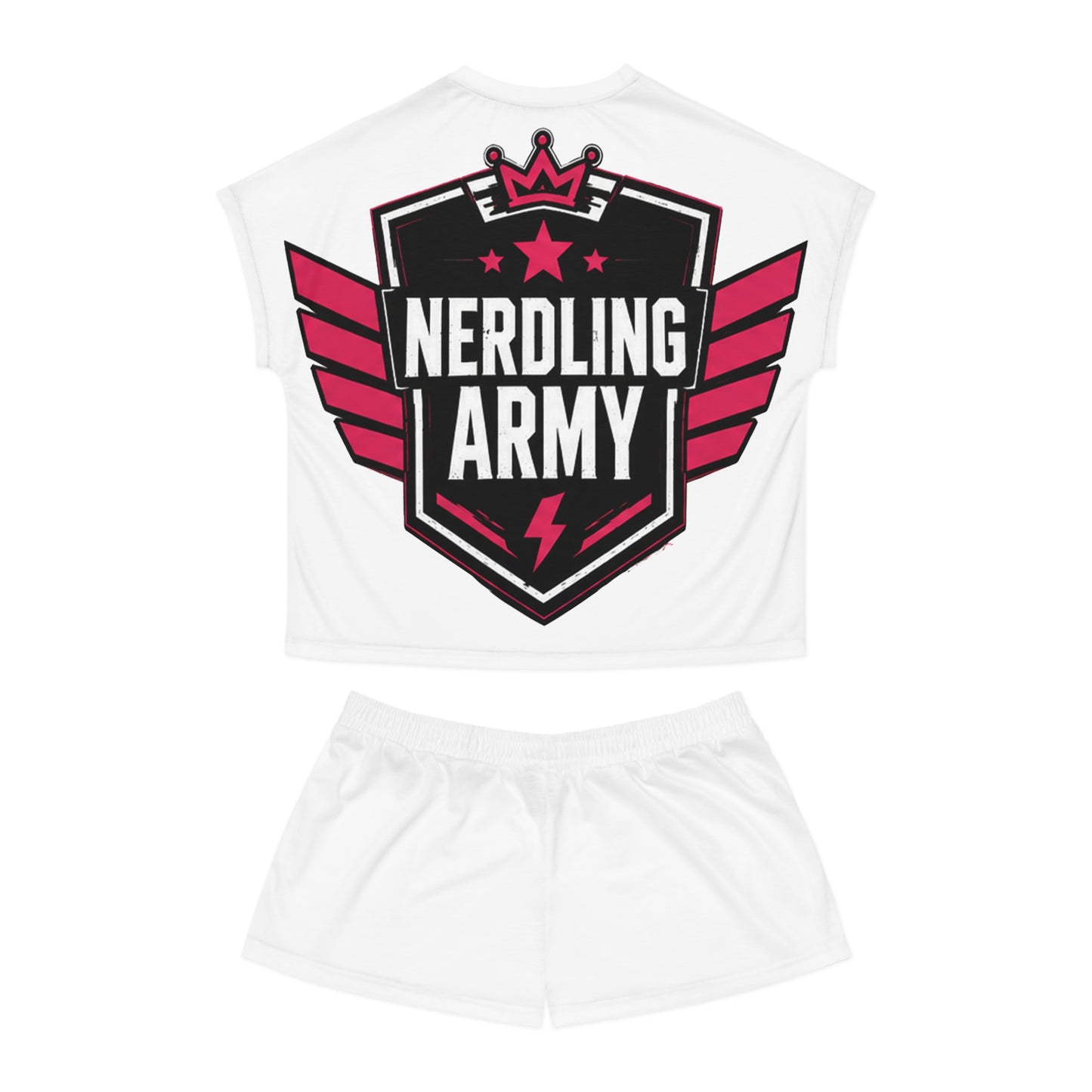 Nerdling Army Women's Pajama Set | Official Comics And... Sleep Set | Geek Pajamas | Nerd Lounge Set | Matching Comic Fan PJs