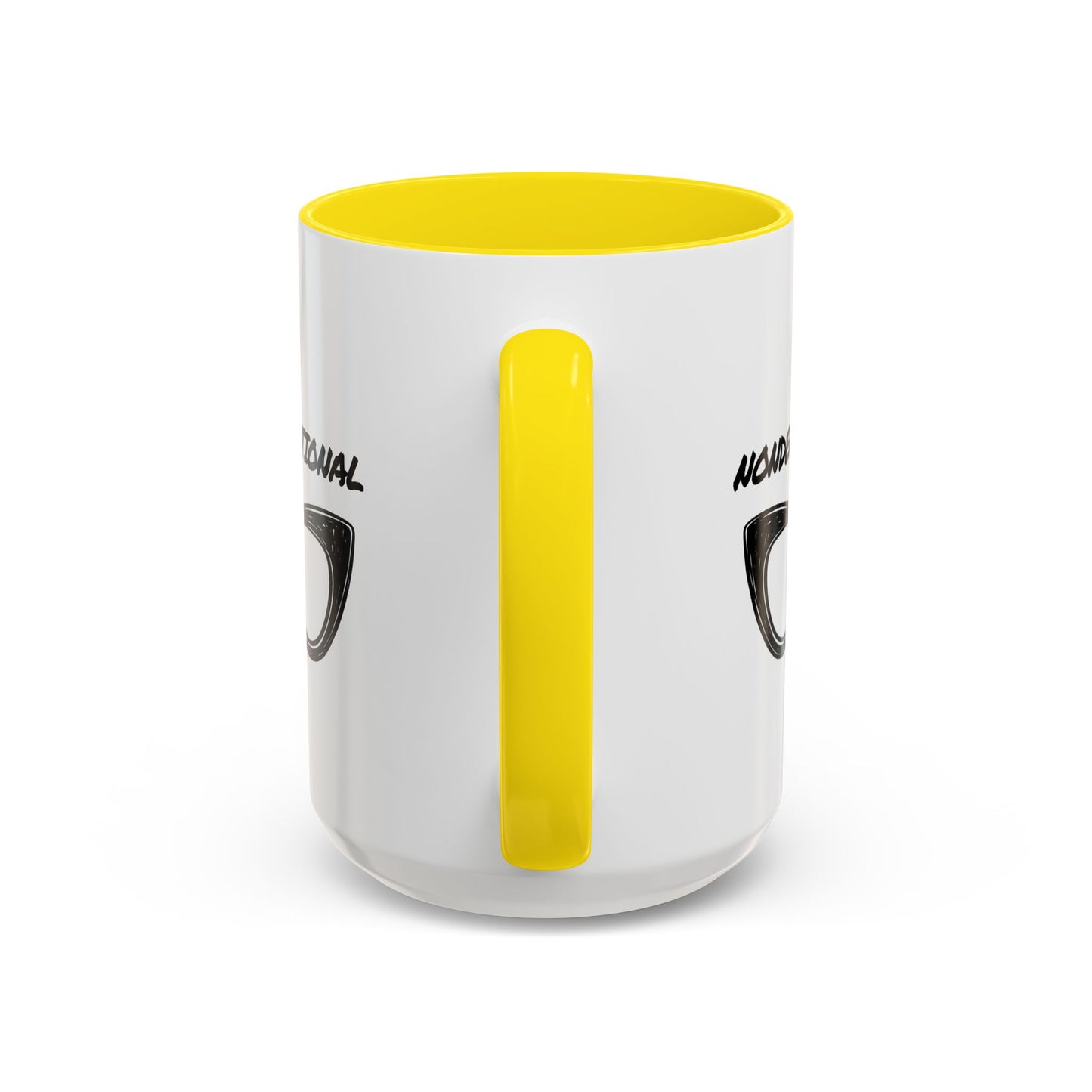 Nondenominational Nerd Mug, Funny Geek Coffee Cup, Comic Book Lover Gift, Nerdy Fandom Mug, Comics And Merch - Color Rim Option