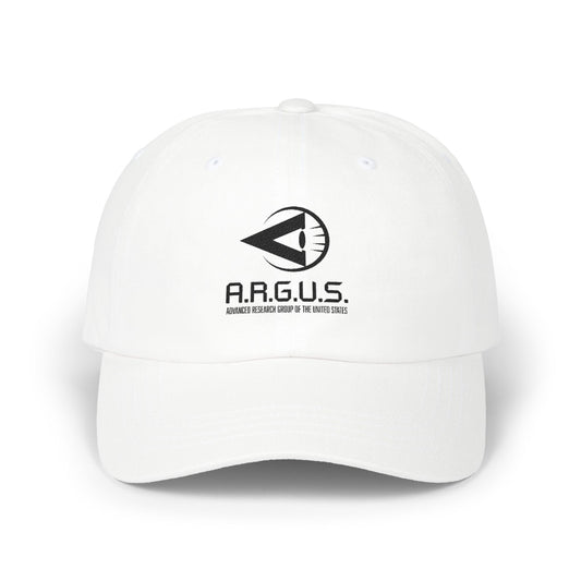Hat, Peacemaker, DC Comics, HBO MAX Series, Dad Cap, A R G U S Advanced Research Group Of The United States