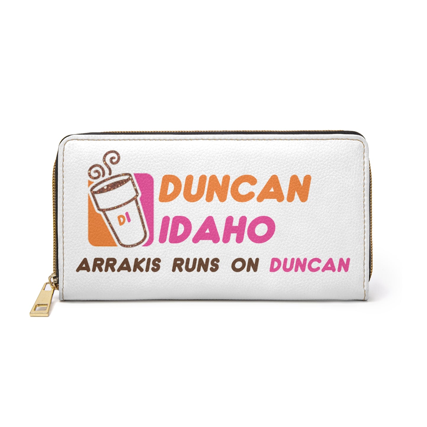 Zipper Wallet, Frank Herbert's DUNE Inspired, Duncan Idaho Character, Gift for Sci-Fi Fans, DUNE Merch, Card Holder, Coin Purse