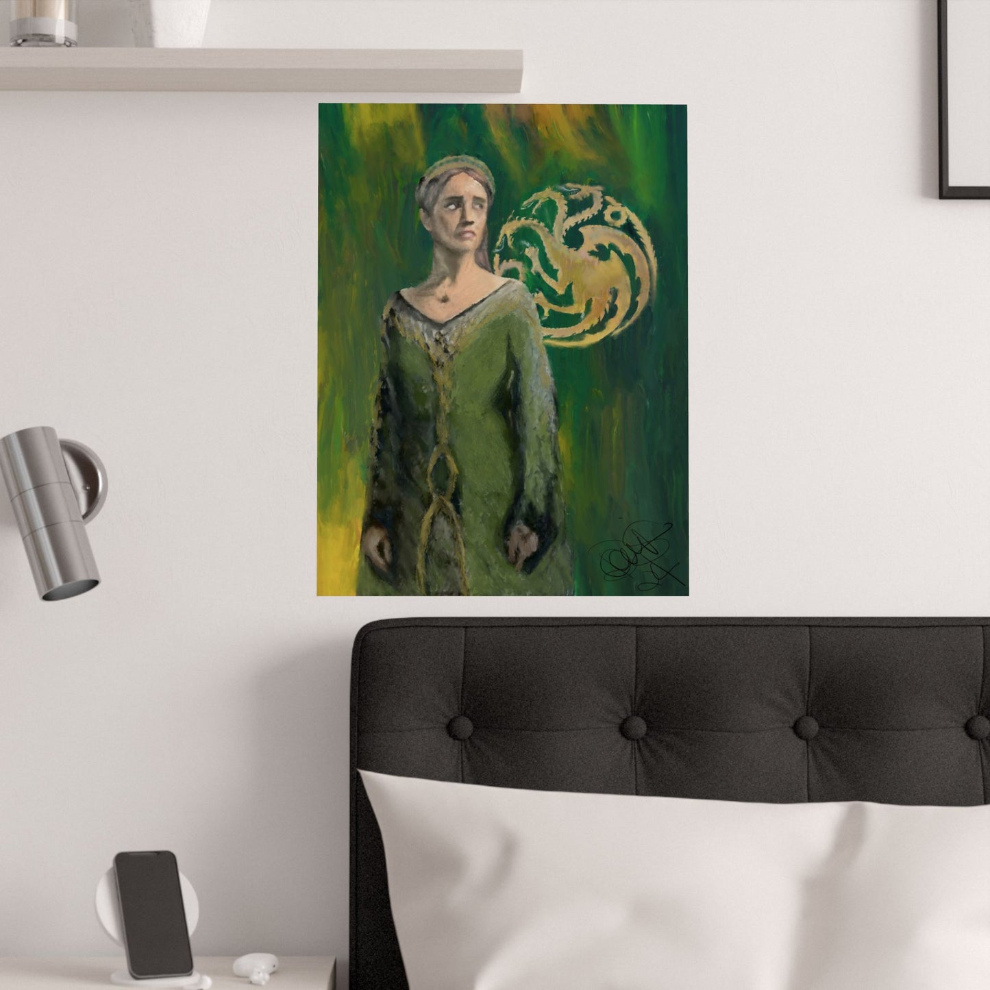 Queen Alicent Satin Posters (210gsm)