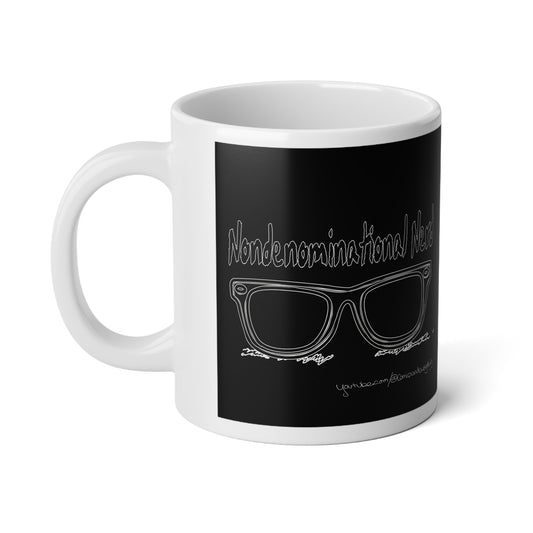 Jumbo Mug, 20oz - Nondenominational Nerd Mug, Geek Coffee Cup, Pop Culture Tea Mug, Fandom Merchandise Gift, Extra Large Drinkware