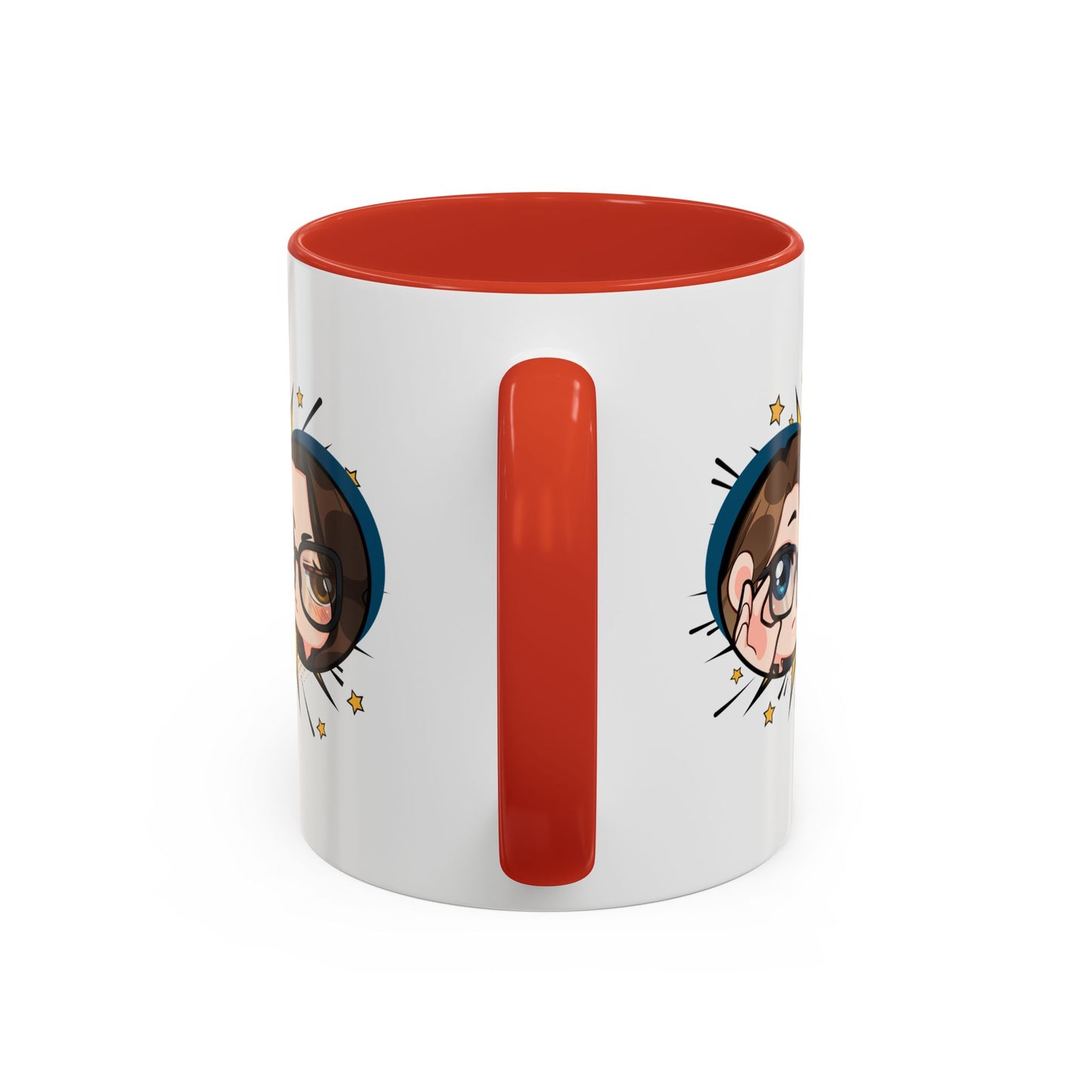 Plotholes & Payoffs Chibi Logo Ceramic Accent Mug