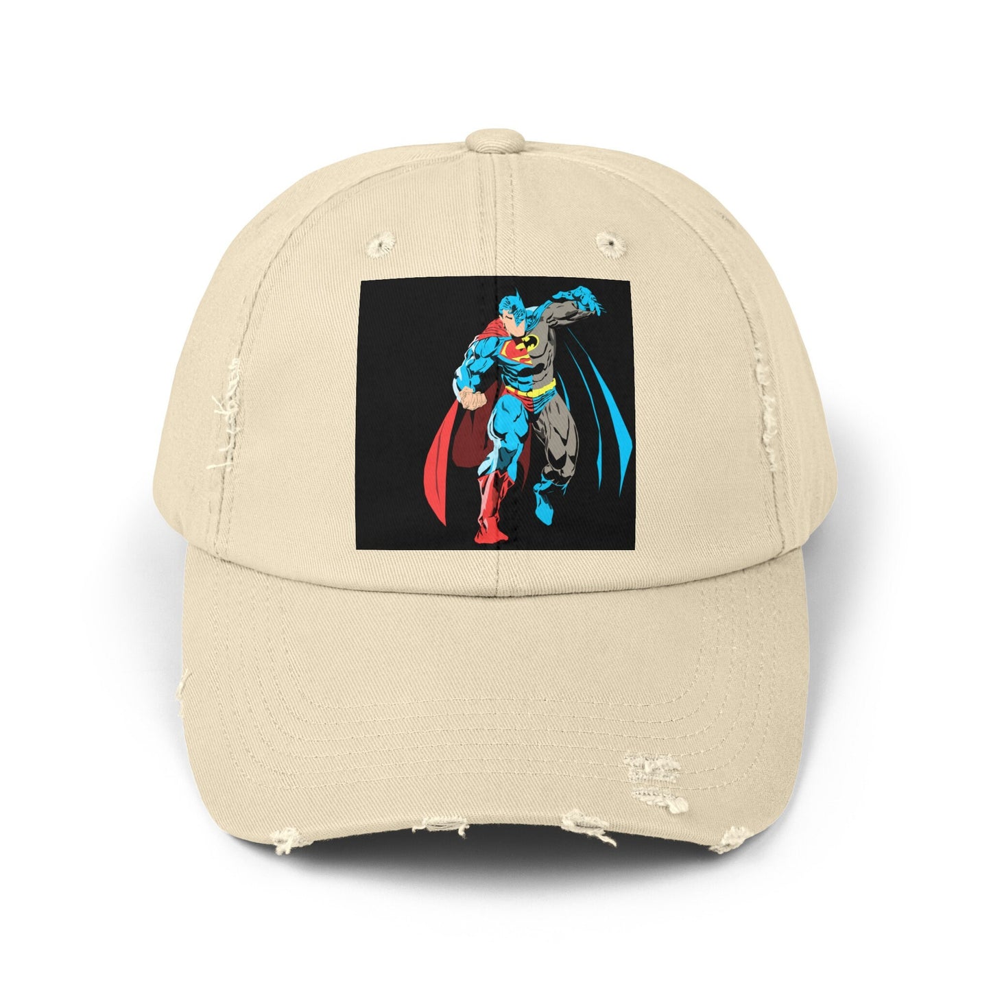 Composite Superman Unisex Distressed Cap