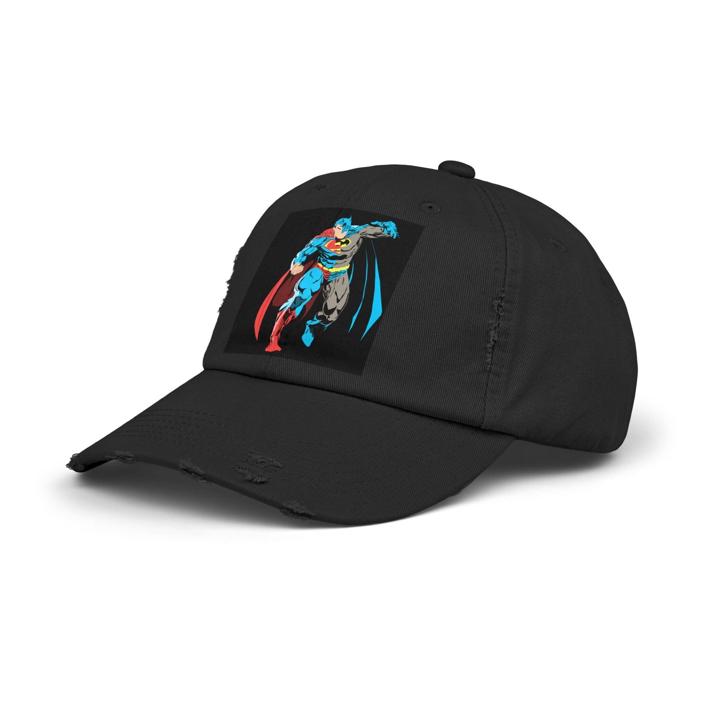 Composite Superman Unisex Distressed Cap