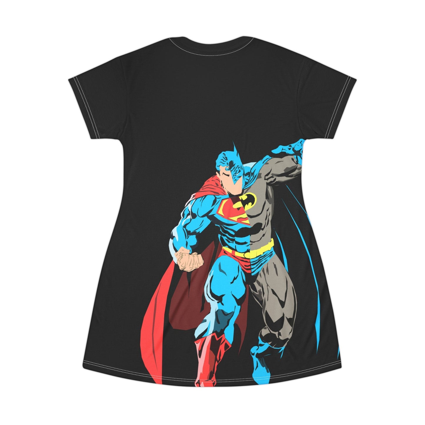 Composite Superman T-Shirt Dress (AOP)