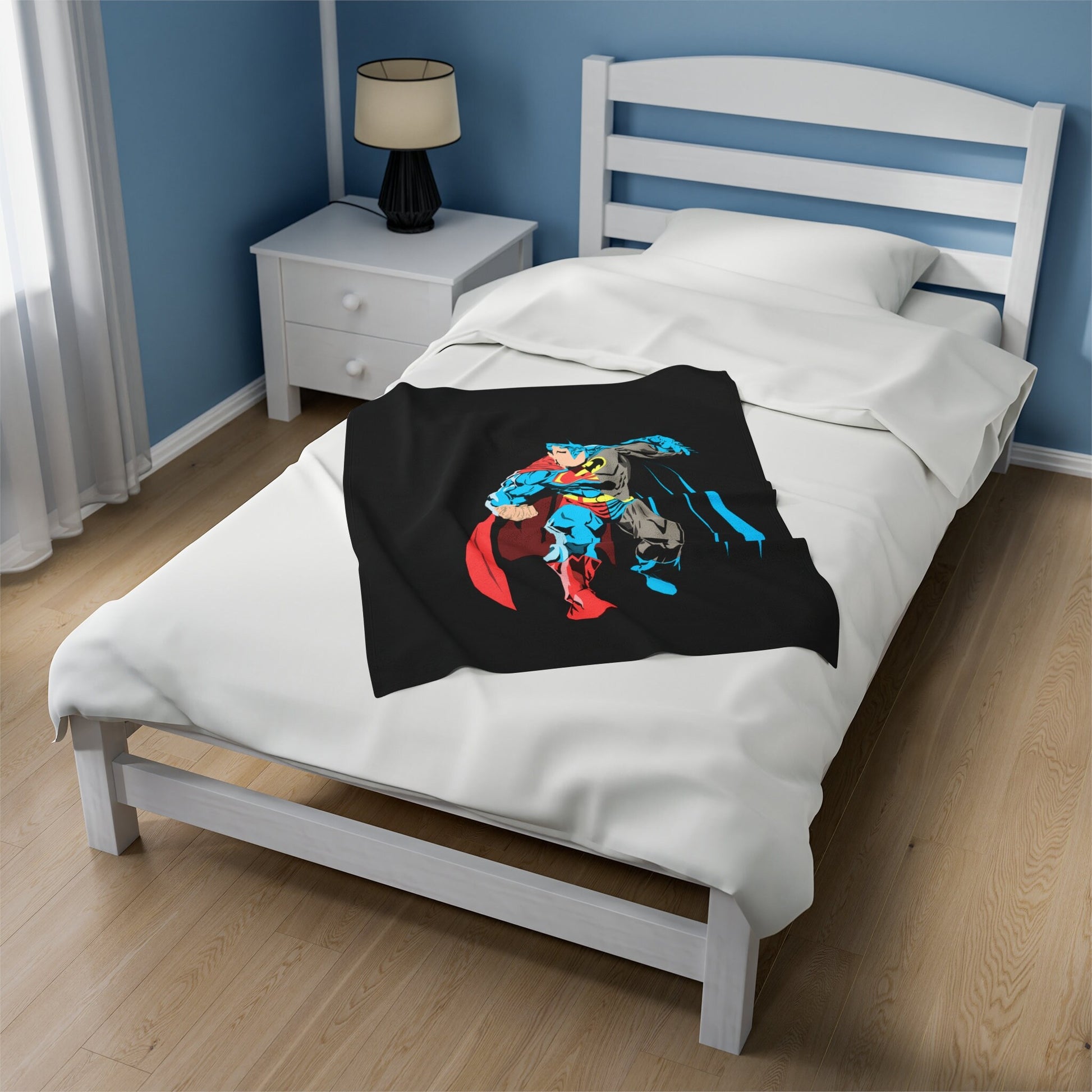 Composite Superman Velveteen Plush Blanket