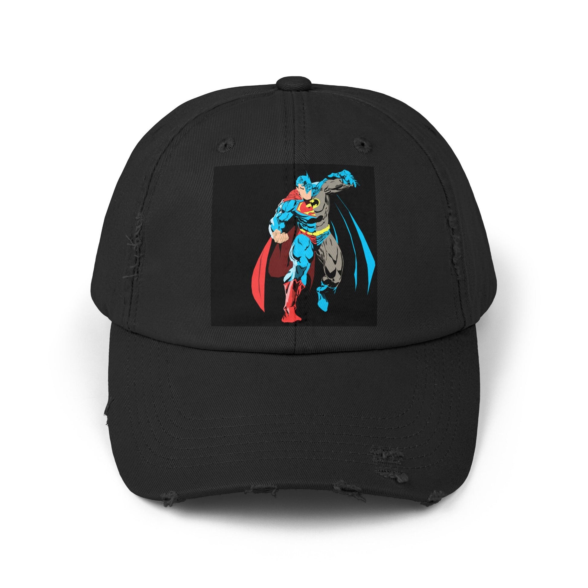 Composite Superman Unisex Distressed Cap