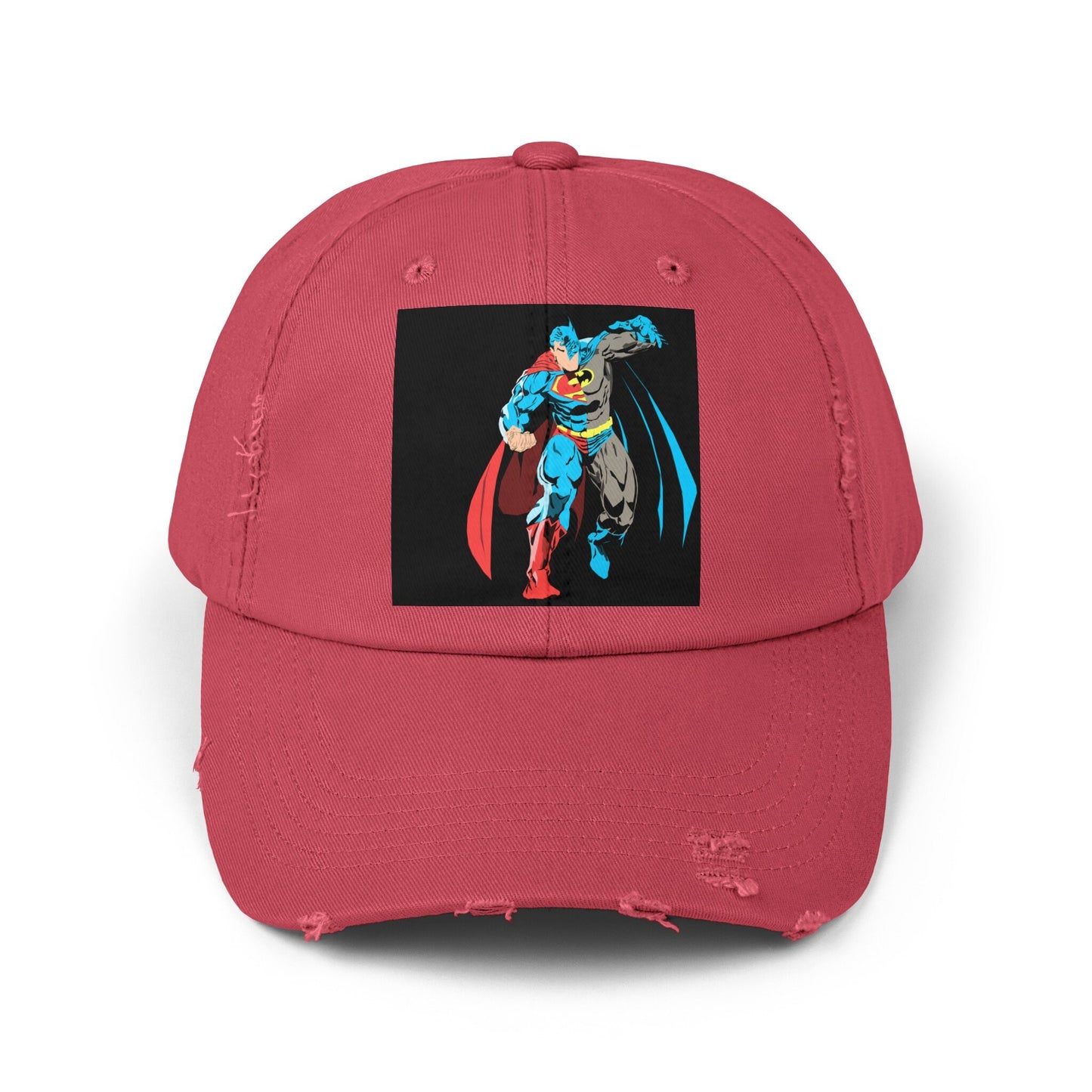 Composite Superman Unisex Distressed Cap