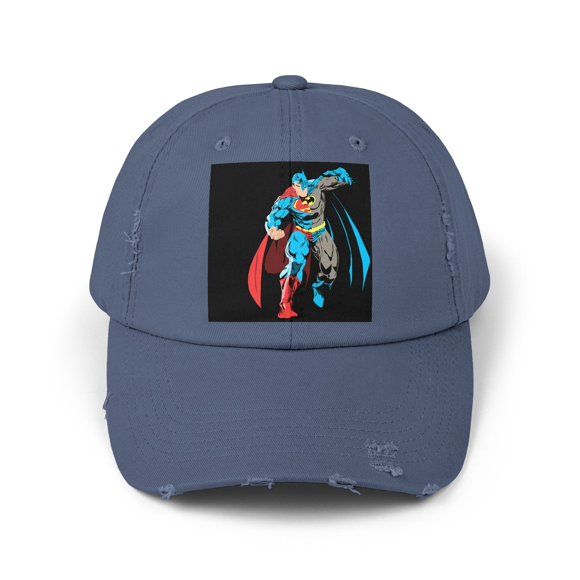 Composite Superman Unisex Distressed Cap