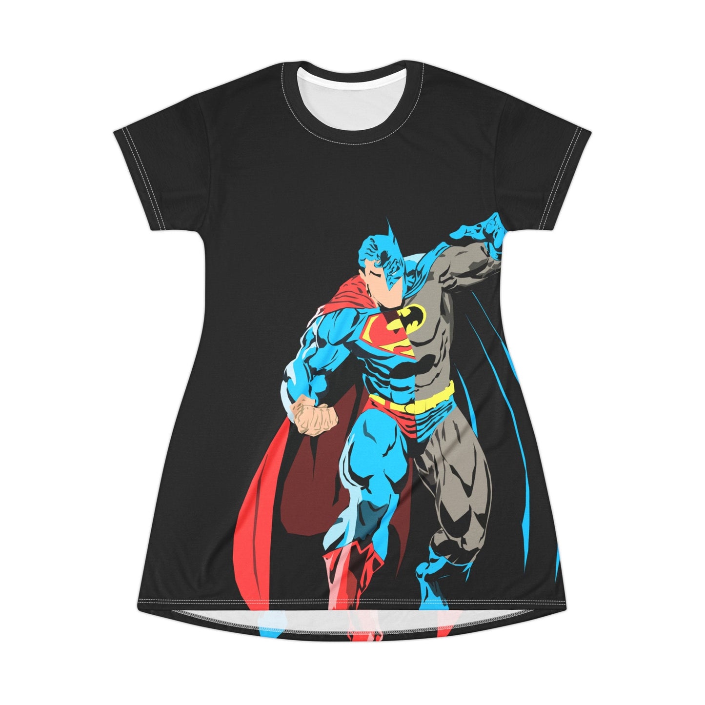 Composite Superman T-Shirt Dress (AOP)