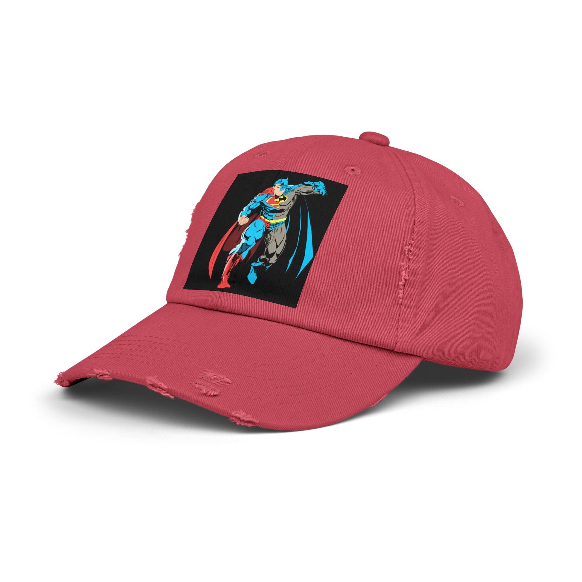 Composite Superman Unisex Distressed Cap