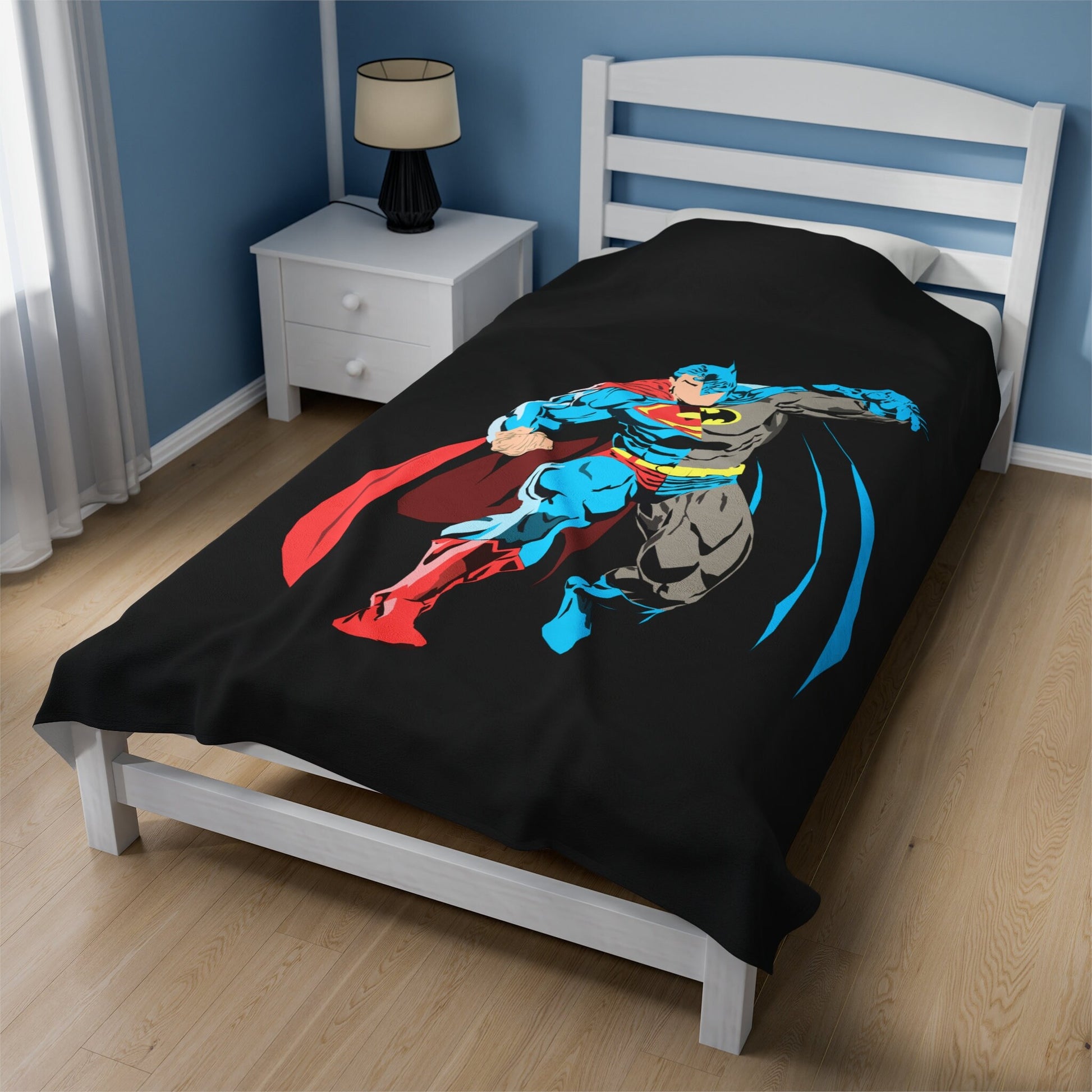 Composite Superman Velveteen Plush Blanket