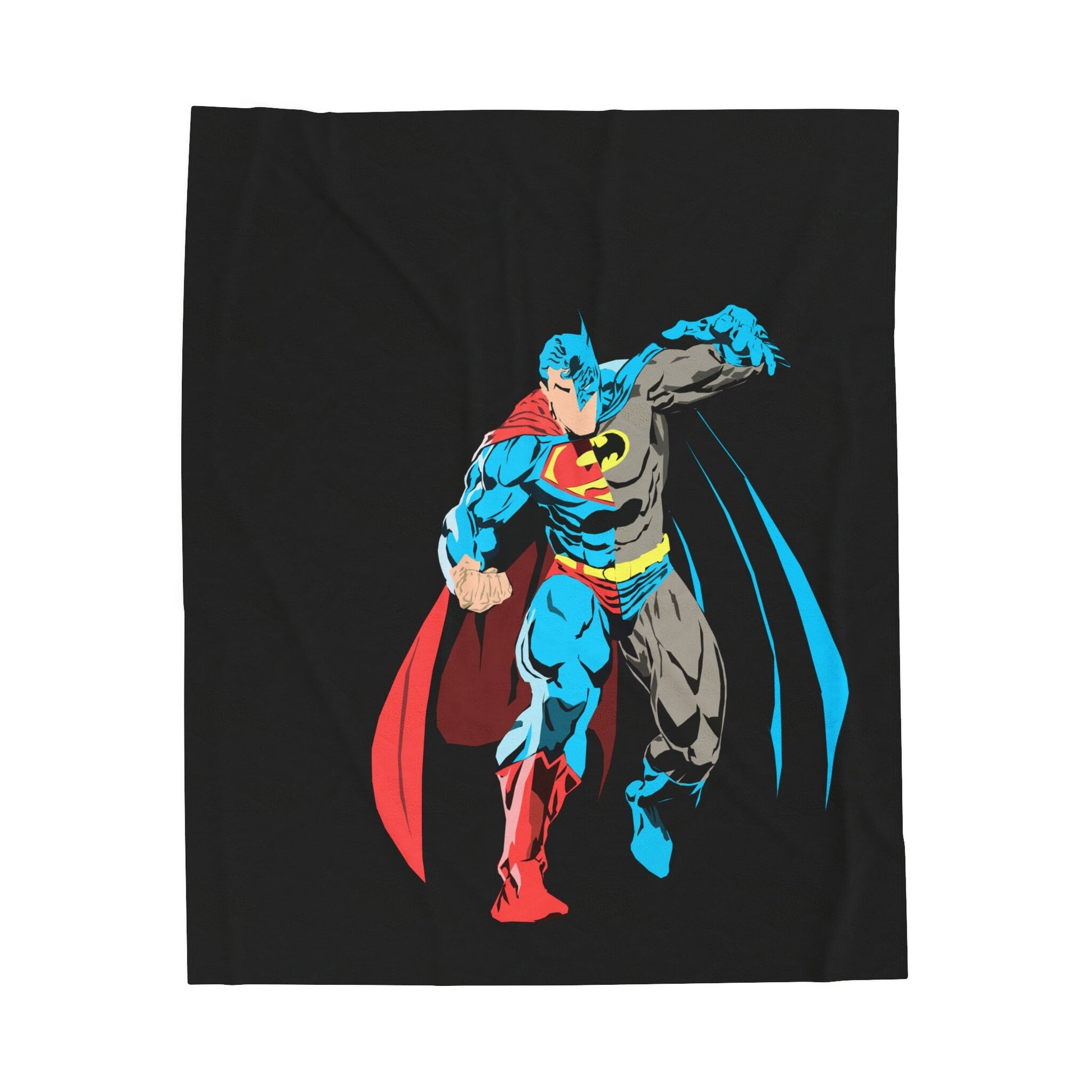 Composite Superman Velveteen Plush Blanket