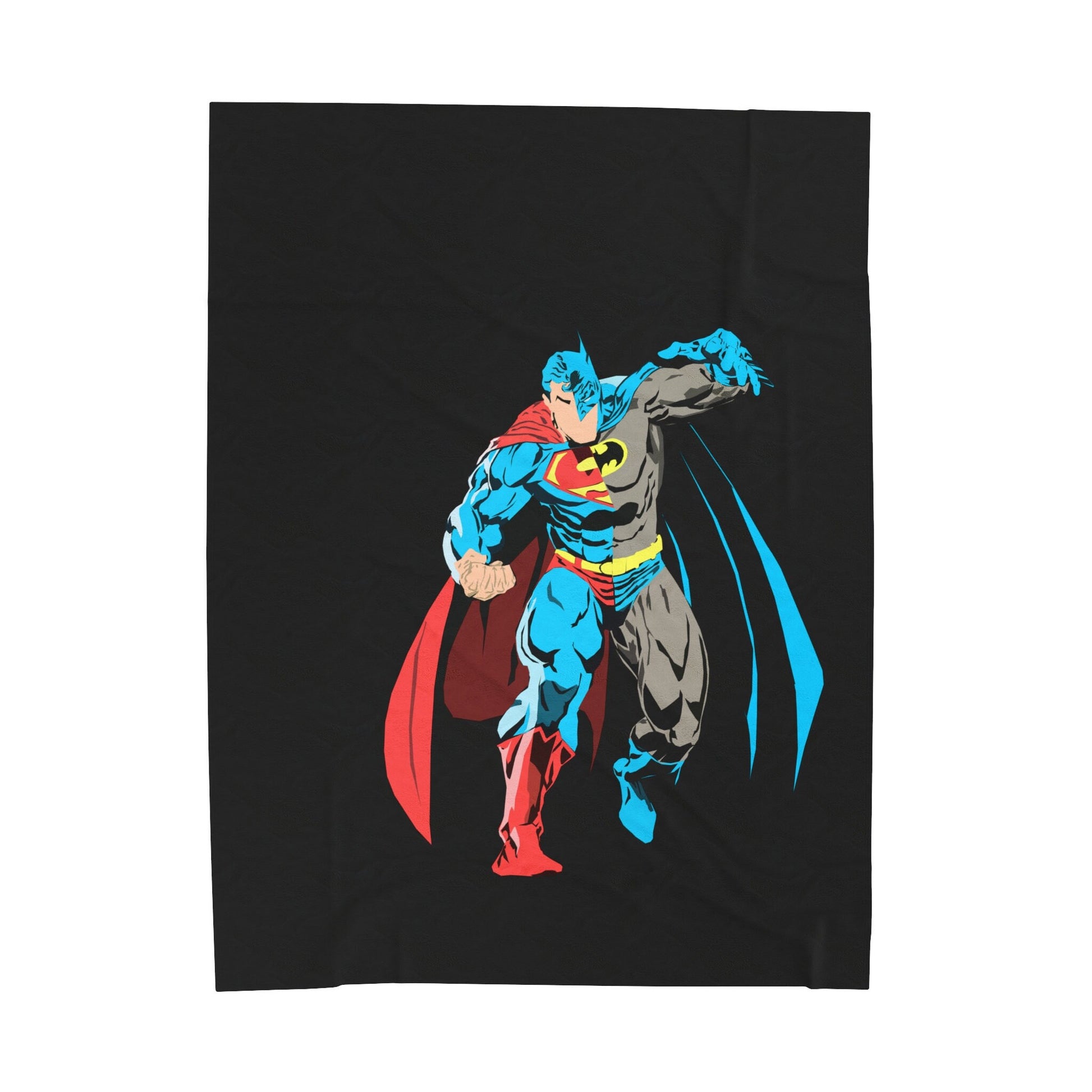 Composite Superman Velveteen Plush Blanket